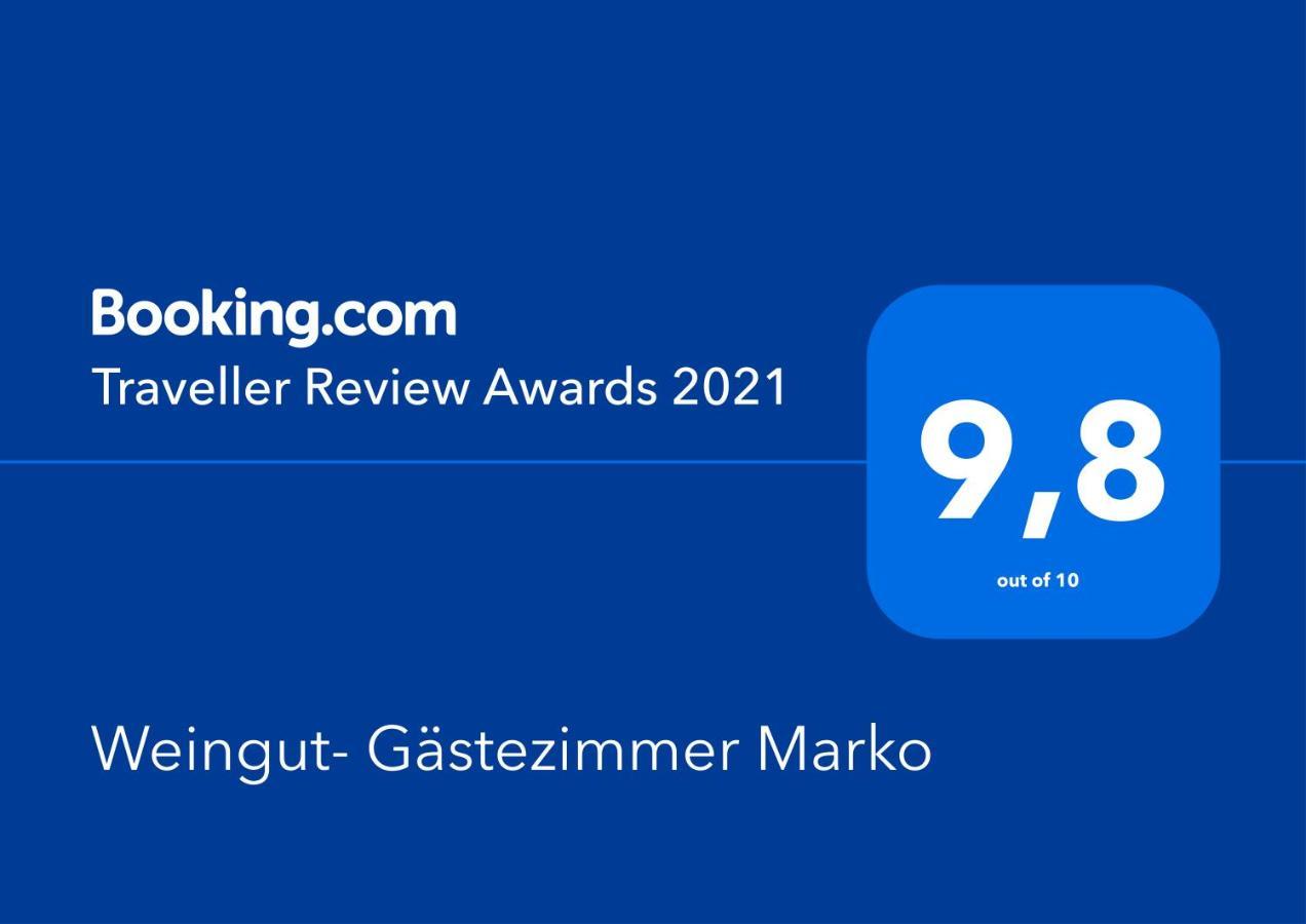 Weingut- Gaestezimmer Marko Лейтшах Екстериор снимка